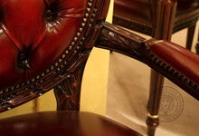 Load image into Gallery viewer, Cameo Louis XV Arm Chair Leather thomas-george-gallery
