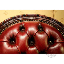 Load image into Gallery viewer, Cameo Louis XV Arm Chair Leather thomas-george-gallery
