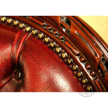 Load image into Gallery viewer, Cameo Louis XV Arm Chair Leather thomas-george-gallery