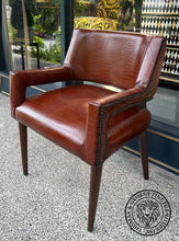 Load image into Gallery viewer, Cappie Tub Club Chair Faux-Croc Leather Thomas & George Gallery