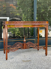 Load image into Gallery viewer, Chinese Chippendale Fretwork Tea Table (Rectangular)