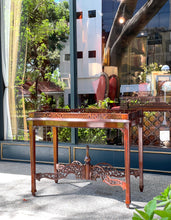 Load image into Gallery viewer, Chinese Chippendale Fretwork Tea Table (Rectangular)