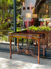 Load image into Gallery viewer, Chinese Chippendale Fretwork Tea Table (Rectangular)