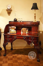 Load image into Gallery viewer, Carved Writing desk Desk Escritoire chippendale Mahogany