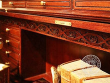 Load image into Gallery viewer, Carved Writing desk Desk Escritoire chippendale Mahogany