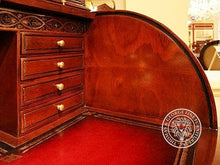 Load image into Gallery viewer, Carved Writing desk Desk Escritoire chippendale Mahogany