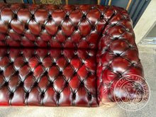 Load image into Gallery viewer, Classic Chesterfield Sofa with Tufted Seat 3 Seater thomas-george-gallery