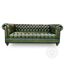 Load image into Gallery viewer, Classic Chesterfield Sofa with Tufted Seat 3 Seater thomas-george-gallery