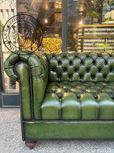 Load image into Gallery viewer, Classic Chesterfield Sofa with Tufted Seat 3 Seater thomas-george-gallery