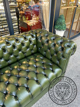 Load image into Gallery viewer, Classic Chesterfield Sofa with Tufted Seat 3 Seater thomas-george-gallery