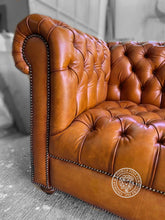 Load image into Gallery viewer, Classic Chesterfield Sofa with Tufted Seat 3 Seater thomas-george-gallery