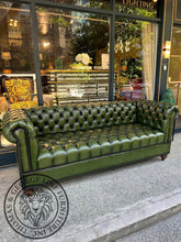 Load image into Gallery viewer, Classic Chesterfield Sofa with Tufted Seat 3 Seater thomas-george-gallery