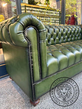 Load image into Gallery viewer, Classic Chesterfield Sofa with Tufted Seat 3 Seater thomas-george-gallery