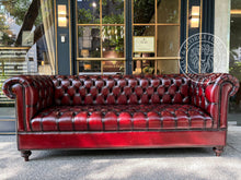 Load image into Gallery viewer, Classic Chesterfield Sofa with Tufted Seat 3 Seater thomas-george-gallery