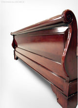 Load image into Gallery viewer, Classic Mahogany Sleigh Bed QS thomas-george-gallery