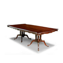 Load image into Gallery viewer, Double Pedestal Birdcage Dining Table thomas-george-gallery