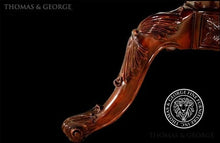 Load image into Gallery viewer, Double Pedestal Birdcage Dining Table thomas-george-gallery