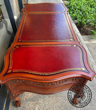 Load image into Gallery viewer, English Chippendale Fretwork Writing Table thomas-george-gallery