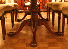Load image into Gallery viewer, English Chippendale Pedestal Dining Table thomas-george-gallery