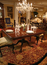 Load image into Gallery viewer, English Chippendale Pedestal Dining Table thomas-george-gallery