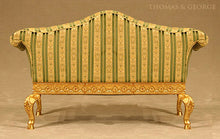 Load image into Gallery viewer, George II Ram's Head 3-Seater Sofa thomas-george-gallery