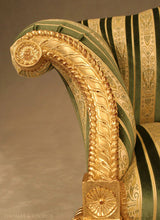 Load image into Gallery viewer, George II Ram's Head 3-Seater Sofa thomas-george-gallery