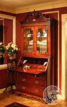 Load image into Gallery viewer, Georgian Secretary Bureau Book Case thomas-george-gallery