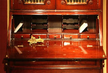 Load image into Gallery viewer, Georgian Secretary Bureau Book Case thomas-george-gallery