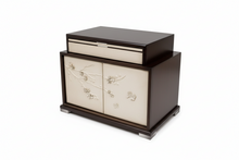 Load image into Gallery viewer, Gift Box Chest with Artisan Blossom Leather