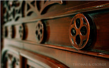 Load image into Gallery viewer, Gothic 4-Door China Cabinet thomas-george-gallery