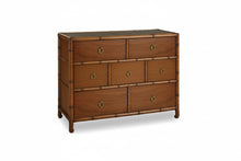 Load image into Gallery viewer, Chinoise Bamboo Chest (7-Drawer)