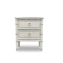 Load image into Gallery viewer, Chinoise Bamboo Bedside Chest