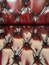 Load image into Gallery viewer, Camel Back Sofa in Antique Tufted Leather - 2-Seater