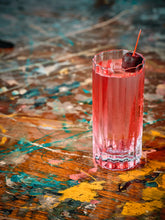 Load image into Gallery viewer, Modernism x Lara K. Crystal Collins Glasses - Highball | Water thomas-george-gallery