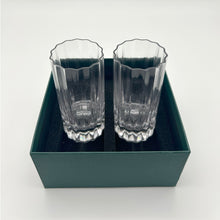 Load image into Gallery viewer, Modernism x Lara K. Crystal Collins Glasses - Highball | Water thomas-george-gallery