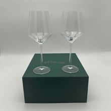 Load image into Gallery viewer, Modernism x Lara K. Crystal Red Wine | Water Glasses thomas-george-gallery