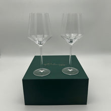 Load image into Gallery viewer, Modernism x Lara K. Crystal Red Wine | Water Glasses thomas-george-gallery