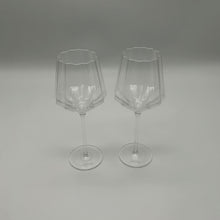 Load image into Gallery viewer, Modernism x Lara K. Crystal Red Wine | Water Glasses thomas-george-gallery