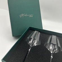 Load image into Gallery viewer, Modernism x Lara K. Crystal Red Wine | Water Glasses thomas-george-gallery