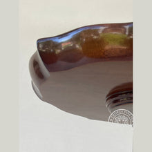 Load image into Gallery viewer, Georgian Pie Crust Wine Table with leather top