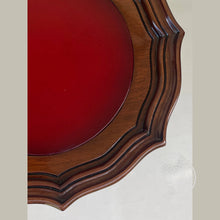Load image into Gallery viewer, Georgian Pie Crust Wine Table with leather top
