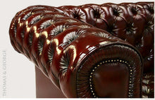 Load image into Gallery viewer, Pleat Chesterfield Armchair Pleated Arms| Loose Cushion thomas-george-gallery