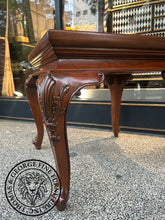 Load image into Gallery viewer, Queen Anne Rectangular Glass Top Coffee Table thomas-george-gallery