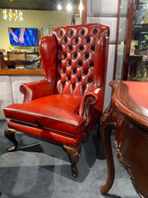 Load image into Gallery viewer, Queen Anne Wing Chair thomas-george-gallery