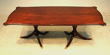 Load image into Gallery viewer, Regency Double Pedestal Dining Table thomas-george-gallery