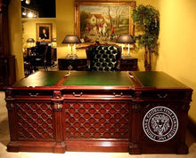 Load image into Gallery viewer, Regency Trellis Office Desk Medium thomas-george-gallery