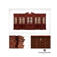 Load image into Gallery viewer, Buckingham Palace 8-Door China Cabinet thomas-george-gallery