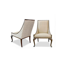 Load image into Gallery viewer, Curva Side Chair Blossom Leather Back thomas-george-gallery