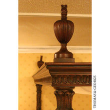 Load image into Gallery viewer, George II 4-Poster Canopy Bed QS thomas-george-gallery