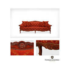 Load image into Gallery viewer, Louis XV French AV 3 Seater Sofa thomas-george-gallery